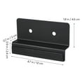 thumbnail image 3 of KAKOWELY trash cabinet foot pull Cabinet Foot Pull Handle Kitchen Garbage Drawer Foot Pull Metal Foot Pedal Drawer Pull Under Trash Cabinet Door Foot Pull, 3 of 5