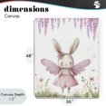 thumbnail image 4 of Stupell Industries Eclectic Woodland Bunny Forest Fairy Canvas Art, 36 x 48, by LSR Design Studio, 4 of 8