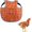 Yellow, variant on Chicken Saddles for hens, Chicken Apron Back Protector for Hens With Adjustable Strap, Chicken Hen Mating Saddle