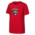 thumbnail image 2 of Youth Brad Marchand Red Florida Panthers Player Name & Number T-Shirt, 2 of 3