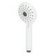 thumbnail image 2 of Cabezal de ducha presurizado ABS de mano dos modos rociador de ducha de alta presión evita salpicaduras accesorios de baño blanco, 2 of 5