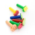 thumbnail image 3 of 25 piezas de pinceles de esponja para pintar, juguetes de dibujo para niños, herramientas de manualidades para hacer tú mismo, 3 of 4