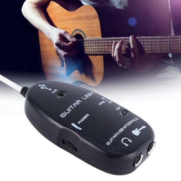 Guitarra A USB, Enlace De Audio Vga A Cable De Interfaz Para Adaptador De Grabación De PC