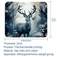 thumbnail image 5 of Deer Non-Slip Rubber Bottom Printed Gaming Mouse Pad Mouse Mat - Square 8.3x9.8 Inch, Suitable for Office and Gaming., 5 of 6