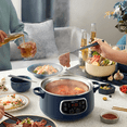 thumbnail image 2 of Bear 3-Tiered Preset Timer Electric Food Steamer 24cm, 1.7L, 2 of 8