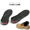 thumbnail image 2 of Unisex Increase Insole 2 Layer Height Shoes Heel Full Insert Lift Elevator Air Cushion Pad 5cm (Approximately 2 inches) Taller for Adult Men Women Size USA 4.5-9, 2 of 8