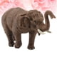 thumbnail image 4 of 1 pieza modelo de elefante femenino asiático simulación Mini elefante de vida silvestre estático juguete de adorno, 4 of 5