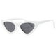 thumbnail image 2 of Kimorn Cat Eye Sunglasses Women Clout Goggles Kurt Cobain Retro Sun Glasses K0566 (White&Black) kimorn kimorn, 2 of 2