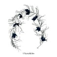 thumbnail image 2 of LSLJS Halloween Garland Halloween Decorations Simulation Dead Branch Rattan Halloween Black Maple Leaf Tree Branch Indoor Holiday Decoration Artificial Maple Leaves Decorative Garland, 2 of 2