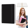 thumbnail image 2 of College Ruled Hardcover Journal Notebook Lined For Work Note Taking Writing Office Diary Planner, 2 of 9
