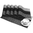 thumbnail image 1 of Ensemble de 6 Napperons en Vinyle, Résistants à la Chaleur, Durables, en PVC Tissé, pour Intérieur et Extérieur, 1 of 5