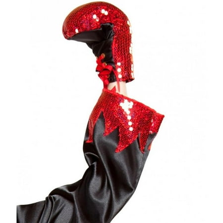 Sequin Boxing Gloves Women's Costume Accessory