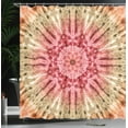 thumbnail image 4 of Ambesonne Batik Shower Curtain, Batik Hippie Red Brown, 69"Wx70"L, Red Brown, 4 of 5