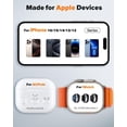 thumbnail image 4 of HERRBOL Estación de carga 3 en 1 compatible con cargador Magsafe Soporte de cargador inalámbrico para iPhone 16 15 14 13 12 Series Estación de carga inalámbrica para AirPods Soporte de carga inalámbri, 4 of 5