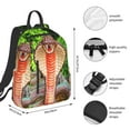 thumbnail image 2 of Balery Cobra Snake Mochila Ligera para Hombres y Mujeres – Resistente y Impermeable, Ideal para la Escuela, el Trabajo, los Viajes y el Uso Diario, 2 of 7