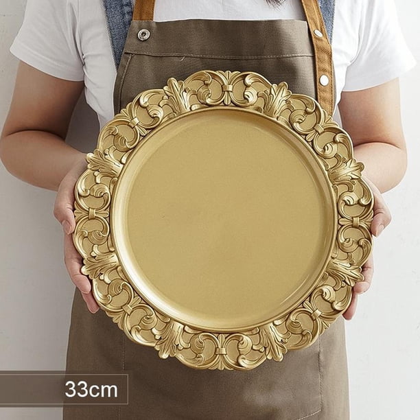 Bandeja de tarta Vintage perfecl 33cm de diámetro Accesorios de fotografía de bandeja