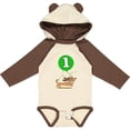 thumbnail image 3 of Inktastic 1st Birthday Puppy 1 Year Old Boy Boys Long Sleeve Baby Bodysuit, 3 of 5