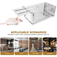 thumbnail image 6 of Cage Trap Mouse Live Humane Squirrel Chipmunk Rat Mice Rodent Animal Catcher, 6 of 8