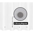 thumbnail image 2 of RV Shower Curtain Liner with 3 Magnets - 47" x 64" Camper Shower Curtain for Travel Trailers, Waterproof PEVA Liner for Camping Stall, PVC Free, Metal Grommets - Clear, 47x64, 2 of 5