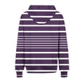 thumbnail image 5 of Aofany Oversized Zip Up Hoodie for Women Baggy Loose Basic Zipper Hooded Sweatshirt Coat Y2K Jacket, 5 of 5