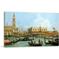 thumbnail image 1 of ARTCANVAS The Bacino di S. Marco on Ascension Day 1733 Canvas Art Print by Canaletto - Size: 26" x 18" (1.50" Deep), 1 of 9