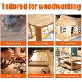 thumbnail image 5 of Aluminum Alloy Table Insert Plate With 4 Rings For Woodworking Bench, 235mm X 120mm X 8mm, 5 of 5