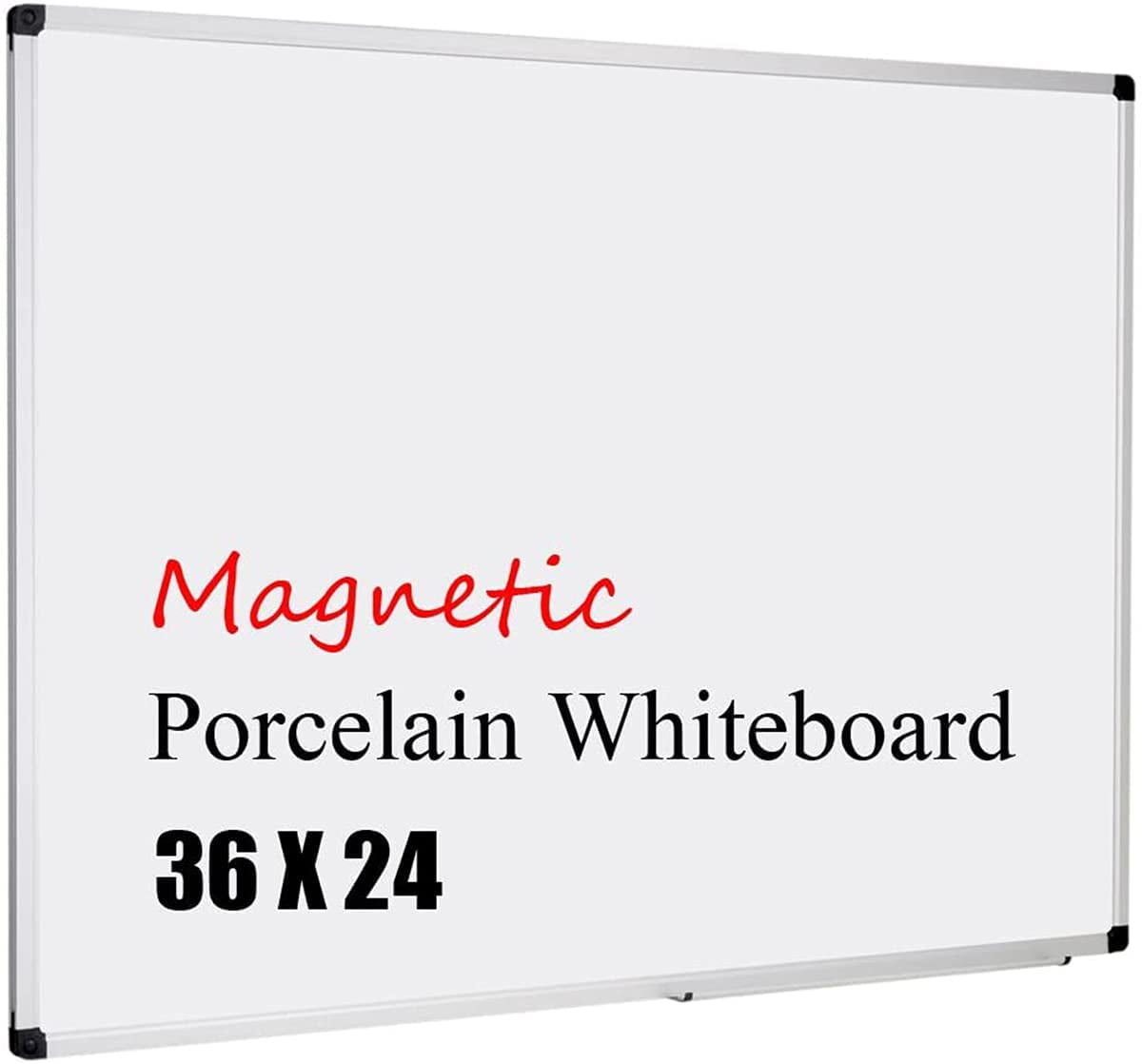 Double-Sided Black Felt Letter Board & White Marker Board 30 X 24 Landscape