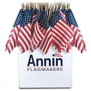 Annin Flagmakers 41294 Annin Flagmakers US Hand Flag - 72 Count, 8 x 12 in., Pack Of 48