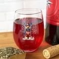 thumbnail image 4 of Hello Welcome Winter The Ski Afghan Hound Snowy Day 15oz Stemless Wine Glass Mug Dog Lover Wine Glasses Cup - 13013, 4 of 5