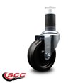 thumbnail image 2 of 4 Inch Phenolic Wheel Swivel 1-5/8 Inch Expanding Stem Caster SCC, 2 of 2