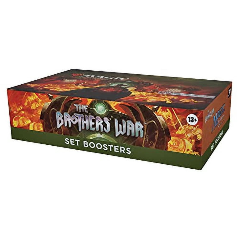Wizards of the Coast Magic: The Gathering The Brothers' Conflict Set Booster Box, 30 Packs, 360 Magic Cards - Walmart.com Wizards of the Coast Magic: The Gathering The Brothers' Conflict Set Booster Box, 30 Packs, 360 Magic Cards - Walmart.com