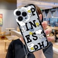 thumbnail image 3 of Funda de teléfono con dibujos animados para iPhone 15, 14, 13, 12, 11 Mini Pro Max X XR XSMax 6S 6 7 8 Plus SE20 s-noopys, funda transparente, 3 of 5