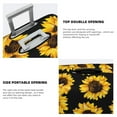 thumbnail image 5 of Easygdp Sunflower 6 Double-Sided Printed Elastic Suitcase Protective Cover,Invisible Zipper, Business Trip Luggage Cases,Washable And Resistant To Falling -Large, 5 of 9