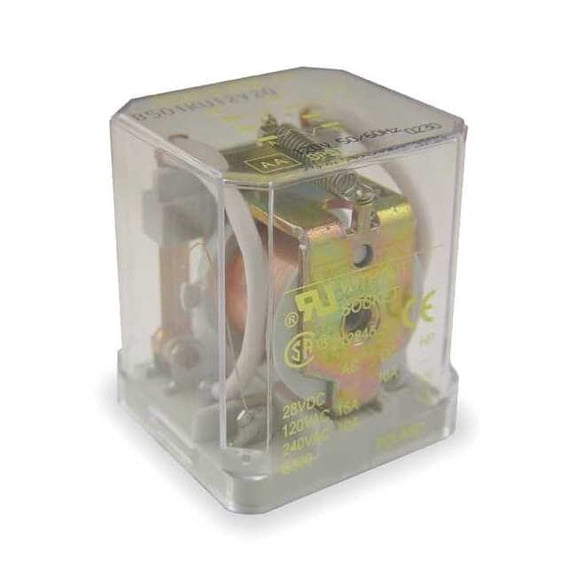 Schneider Electric General Purpose Relay,120VAC, 10A, 8Pins 8501KUR12V20