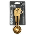 Thyme & Table 4Piece Stainless Steel Measuring Spoons, Gold