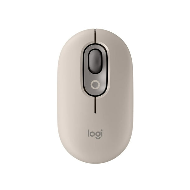 Ratón inalámbrico Logitech POP con emojis personalizables - Mist