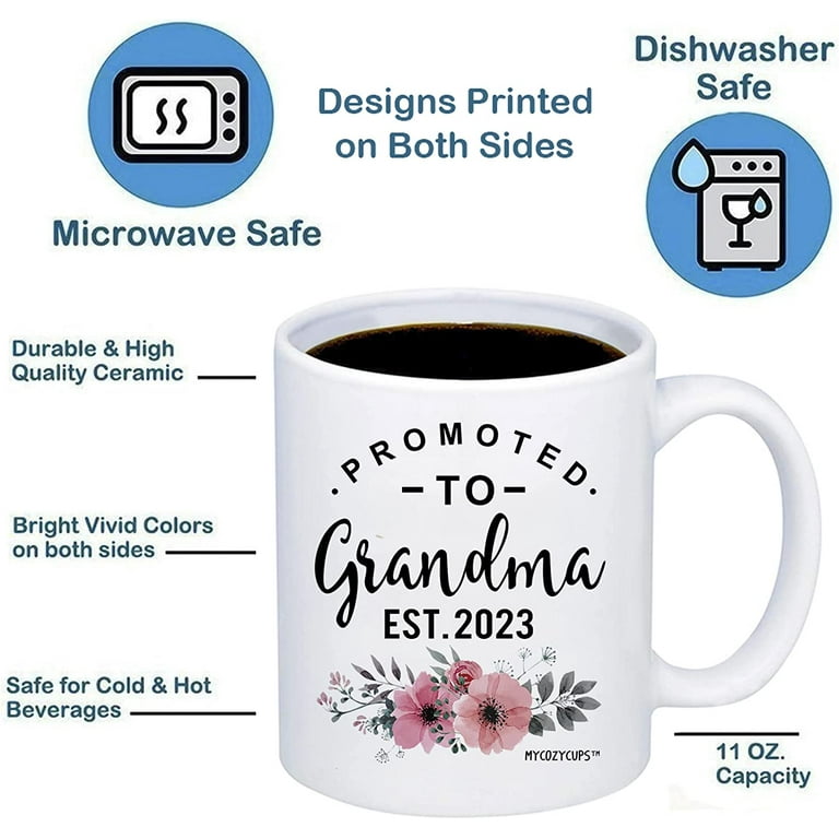 ShinnyWis 2023 New Mom Gifts for Women- Announcements Pregnancy Gifts for First  Time Moms, Gender Reveal Gifts for New Parents Mom and Dad Mugs-11oz Coffee  Mug Set - Yahoo Shopping