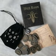 thumbnail image 4 of Witch Runes Symbol Witches Rune Set with Storage Bag for Meditation, 4 of 7