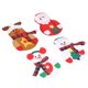 thumbnail image 5 of Muñeco de nieve de fieltro navideño decoraciones de fieltro suave cómodo hermoso atractivo ampliamente utilizado para calcetines navideños chimenea navideña para árbol ANGGREK Otros, 5 of 8