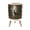Color 1, variant on Small Trash Can with Lid Colorful Inspirational Posters Abstract Watercolor 1.8 Gallon Dog Proof Trash Can Round Garbage Can Waste Bin Wastebasket for Bathroom Bedroom Living Room