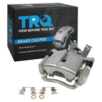 TRQ Rear Right Brake Caliper w/Bracket Passenger Side Compatible with 2005-2008 Chevrolet Cobalt 2008-2010 HHR 2004-2012 Malibu 2007-2009 Pontiac G5 2005-2010 G6 Saturn Aura 2004-2007 Ion