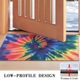 thumbnail image 3 of Colorful Tie Dye Pattern Door Rugs,Washable Non Slip Door Mats Indoor,Decorative Door Mats,Entry Mat Indoor for Entrance,Bedroom,Kitchen,Bathroom,17"x30", 3 of 6
