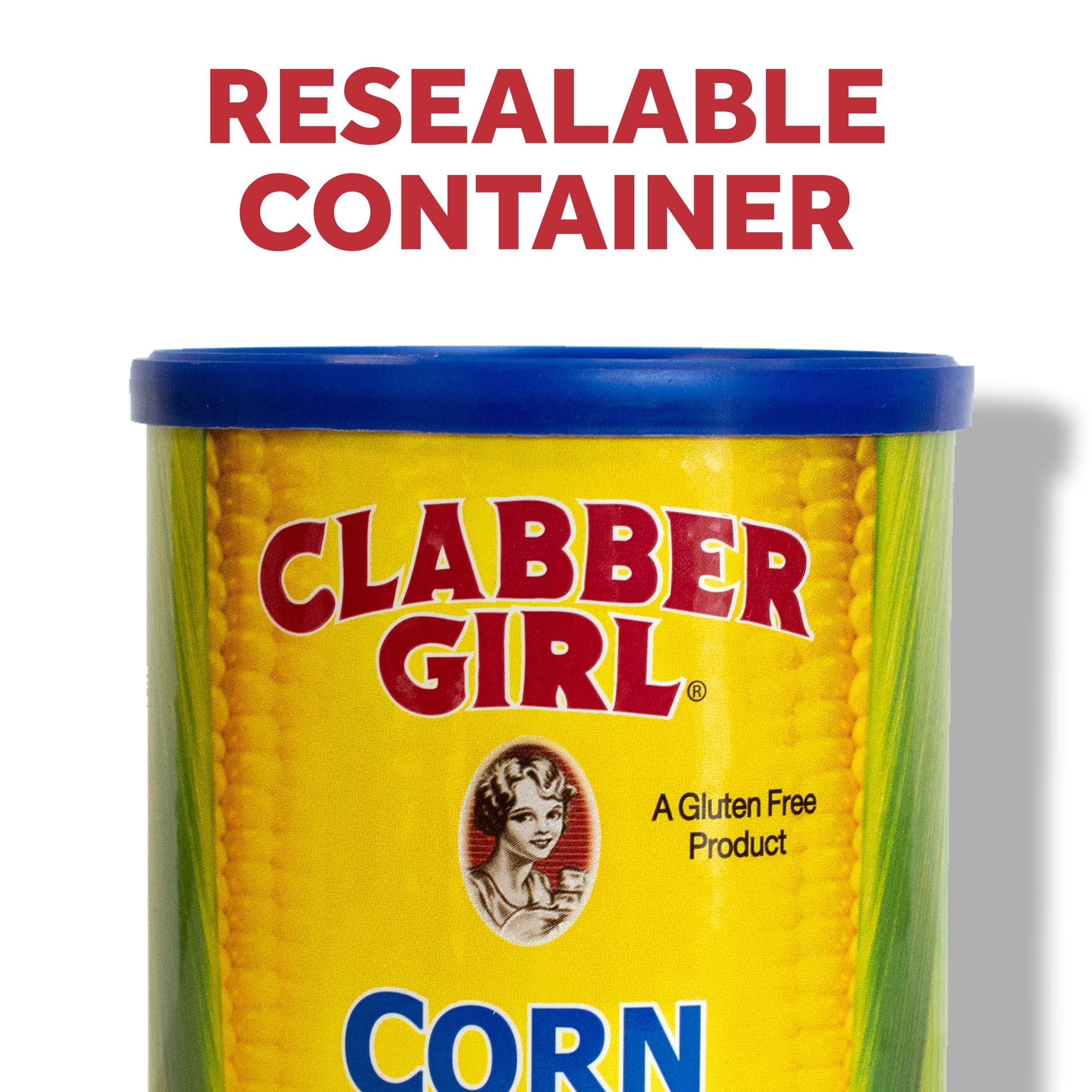 Clabber Girl Corn Starch, Gluten-Free, Corn Starch Thickener, Non-GMO, 6.5 oz