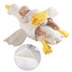 thumbnail image 4 of Almohada relajante para dormir para bebé, almohada de escape para bebé recién nacido, almohada para bebé de ganso grande para dormir, antiasfixia y pajaritas, 4 of 5