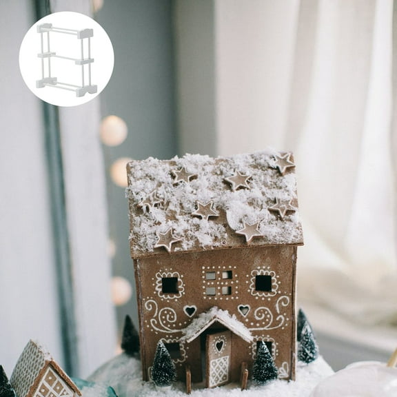 ELAYARD Accessory for Mini House Miniature Furniture Wood 1Pack White Parents