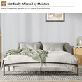 thumbnail image 3 of Low Bed Frame Full/King Size - 6 Inch Heavy Duty Metal Platform, Mattress Foundation, No Box Spring Needed, Noise-Free, Non-Slip, Easy Assembly, 3 of 11