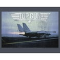 thumbnail image 2 of Women's Top Gun Fighter Jet Ready for Takeoff Distressed Racerback Tank Top, 2 of 4