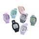 thumbnail image 3 of Bonito reloj de silicona, moderno, luminoso, deportivo, para estudiantes, con correa cuadrada, reloj de gran valor, 3 of 6