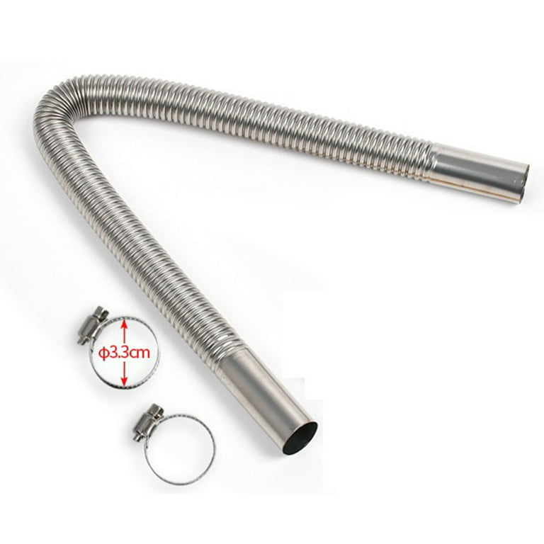 Cogfs Exhaust Hose for Power Generator, Stainless Steel Exhaust