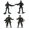 thumbnail image 4 of Figurine d'Action Jouet 6 Pcs/ensemble Force Militaire Armée Soldat Modèle d'Assemblage Mini Figurines d'Action Jouet pour Enfants, 4 of 6